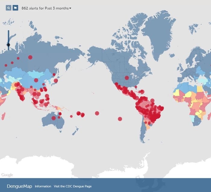 Dengue Fever Countries