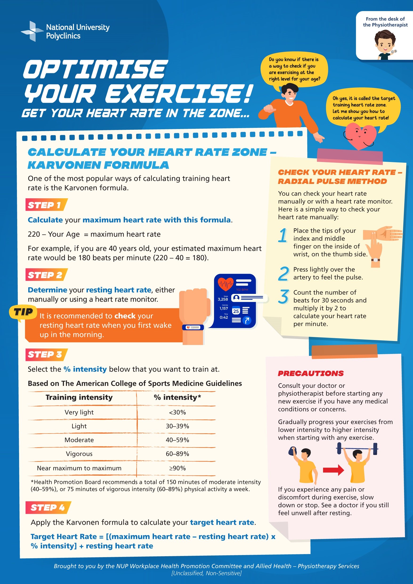 Heart Exercise - Health Screening @ MDIMC